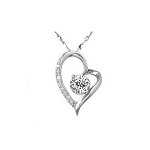 Romantic Jewelry White Gold Plated Necklace -24/9