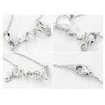 Silver Coloured Love Necklace - 25/6